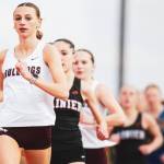 Montesano junior Haley Schweppe leading the pack.