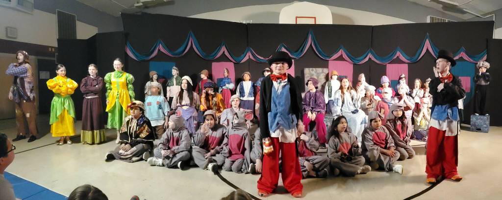 Andrea Watts / The Daily World
During the week of April 20, A.J. West hosted Missoula Childrens Theatre, and on Friday night, the students staged a production of Cinderella.