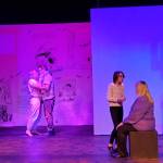 In Act 1, Matilda (Glory Covall) is describing a story to Mrs. Phelps (Debbie Scoones) Andrea Watts / The Daily World