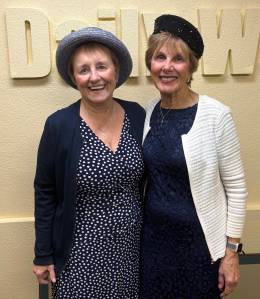 Jerry Knaak / The Daily World
St. Andrews Episcopal Church representatives Bobbi McCracken (left) and Bette Worth stopped by The Daily World to discuss this Saturdays Victorian Tea.