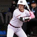 DAILY WORLD FILE PHOTO Montesanos Addi Williamsen hit a home run in a 10-0 run-rule victory over Seattle Christian on Thursday in Montesano.