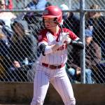 DAILY WORLD FILE PHOTO Hoquiam catcher Mya Standstipher went 5-for-5 with four RBI in a 13-1 win over Ocosta on Monday in Westport.