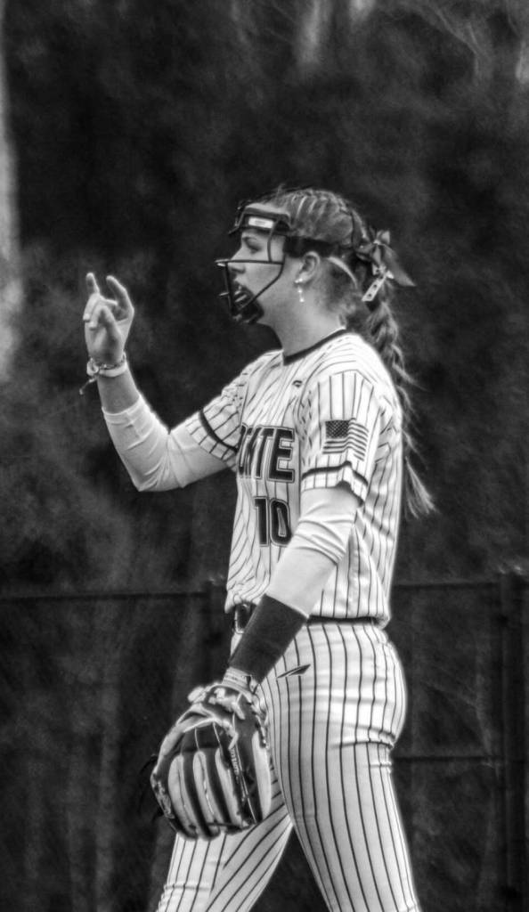 Bulldog Softball Captain, Lex Stanfield.