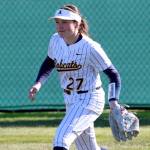 DAILY WORLD FILE PHOTO Aberdeen right fielder Madi Baker had three hits and three RBI in an 8-5 win over Shelton on Wednesday in Shelton.