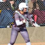 DAILY WORLD FILE PHOTO Montesanos Grace Gooding had three hits and three runs scored in an 11-1 win over Tenino on Wednesday in Tenino.