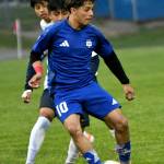 PHOTO BY CINDY MILES Elmas Luis Torres (10) looks to pass during a 6-1 win over Forks on Friday at Davis Field in Elma.
