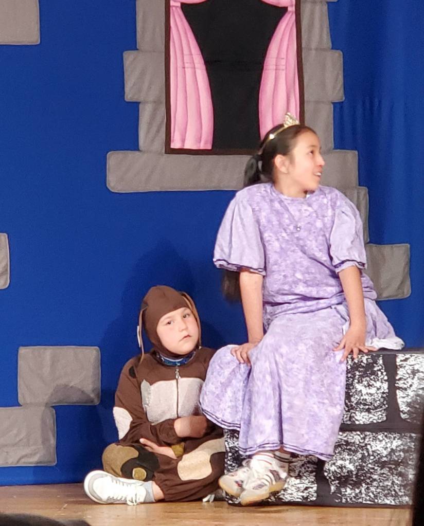 Sleeping Beauty (Lilo James) and Spot (Lilly St. Germaine) (Andrea Watts / The Daily World)