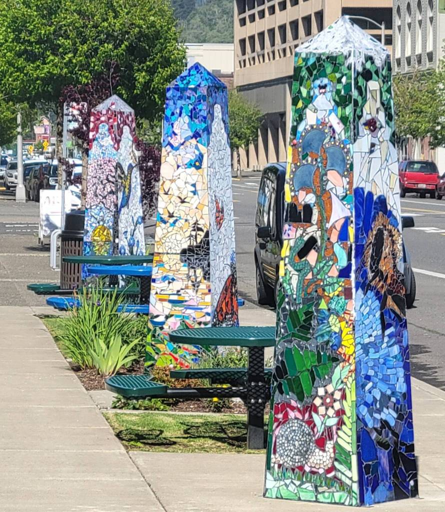 Douglas Orr
Pollinators Park sits outside the doors of the Aberdeen Art Center.