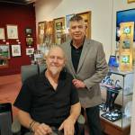Aberdeen Art Center
David Rodriguez (standing) and Aberdeen Mayor Douglas Orr are the owners and operators of the Aberdeen Art Center.