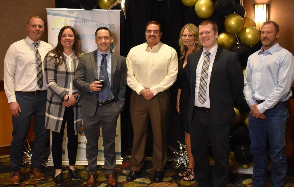 Jerry Knaak / The Daily World
Ascensus Specialties, which has a manufacturing plant in Elma, was named Large Business of the Year.