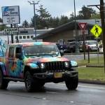 The Too Cool Sports Jeep led the Jeeps Go Topless parade in Ocean Shores this past weekend. (Jerry Knaak / The Daily World)