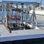 University of Washington
A custom-built platform helps deploy a new mechanism for controlling burrowing shrimp that wreck oyster farmland.