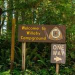 E. Goode / NPS
Entrance to the Willaby Campground.