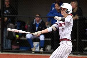 DAILY WORLD FILE PHOTO Montesano senior leadoff hitter Lex Stanfield was named the 1A Evergreen League Most Valuable Player for the 2026 season after batting a team-high .628 with 44 runs and 26 stolen bases.