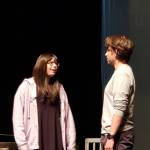 Andrea Watts / The Daily World
A scene from Carmen featuring (from left) featuring Anna Messenger and Kyle Sholinder