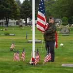 Andrea Watts / The Daily World
Memorial Day service at McCleary Cemetery