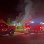 Hoquiam Fire Department photos
Multiple fire departments responded to a house fire Tuesday evening.