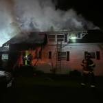 Extensive damage occurred to the Hoquiam home located in the 2200 block of Cherry Street.