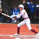 DAILY WORLD FILE PHOTO Montesano second baseman Lainey Robinson, seen here in a game against April 23, is part of a sophomore class that stepped in to fill key roles in 2026.
