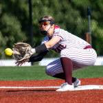 PHOTO BY FOREST WORGUM Montesano senior first baseman Regan Wintrip, seen here in a file photo, is part of a senior class to win three state championships in four years.