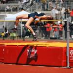 PHOTO BY DENNIS NELSON Aberdeens Haylee Jahner clears the bar in the girls high jump at the WIAA 2A State Track & Field Championships on Saturday at Mount Tahoma High School in Tacoma.