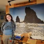 Andrea Watts / The Daily World
As the Coastal Interpretive Centers museum research college intern for the winter and spring of 2026, Kelly Hewitt created a temporary exhibit on Human Wildlife Interactions in Grays Harbor and wrote articles on 16 items that explored the history of each item.