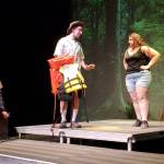 Jessie Sanchez and Cori Knutson in the Famtime scene.