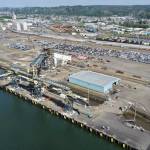 Jessica Pace photos / Rognlins, Inc.
The Port of Grays Harbors Public Tour Program offers participants an up close and personal look at the T4 Expansion Project that will be completed in the coming months.