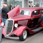 The Daily World file photo
Classic cars will line Levee Street in Hoquiam Saturday, June 27 for the return of the Hoquiam Push Rods Riverside Run Revival car show after a 15-year hiatus. In 2019, this 1934 Ford Henry owned by Joe and Beth Pavletich of Montesano was among the dozens of entries.