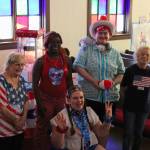 Rachael Hahn / McCleary Museum
In honor of Americas 250th, the McCleary Museum held a free family carnival, and one of the activities was a patriotic costume contest.