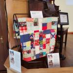 Andrea Watts / The Daily World
One of the items on display during the family carnival was a quilt made to commemorate Americas 250th celebration.