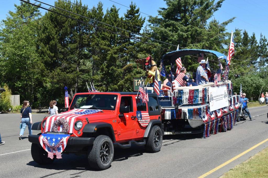 Jerry Knaak / The Daily World
American spirit was on full display at the Ocean Shores Flag Day Parade.