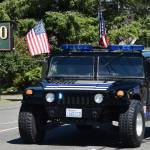 Jerry Knaak / The Daily World
The Ocean Shores Police Department leads the Flag Day Parade.