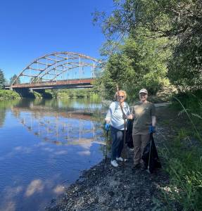 Breana Downs / Grays Harbor Conservation District
Recently, the Grays Harbor Stream Team held a boat launch and tire removal cleanup event at the Satsop Double Bridges Boat Launch.