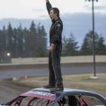 4-ever Moments Photography photos
Montesanos Landon Pruett celebrates his first victory of 2026 at the Grays Harbor Raceway Saturday.