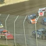 T. Michaels photos / The Daily World
#58 Devon Reed leads out of turn 4 in an IMCA Modifieds race earlier this season. Modifieds are racing again on Saturday.
