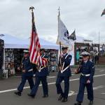 Jerry Knaak / The Daily World
The U.S. Coast Guard presented the colors during the Pirate Daze parade.