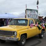 Jerry Knaak / The Daily World
Westport Mayor Ed Welters entry in the parade.