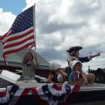 Andrea Watts / The Daily World
One of the floats in the Oakville Independence Day Parade.