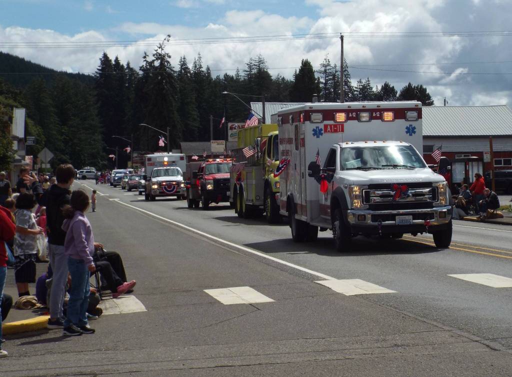 Andrea Watts / The Daily World
Grays Harbor Fire District #1 won first place in the Groups and Clubs category.