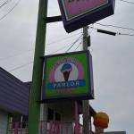 Peppermint Parlor is right next door to Playtime Family Fun in Ocean Shores.