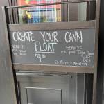 The Sweet Life in Seabrook allows customers to do create their own ice cream float.