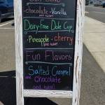 Genes Stop & Go
The ice cream menu at Genes Stop & Go in Montesano