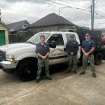 Aberdeen Fire Department
Aberdeen Fire Departments Brush 12 deployed firefighters Nowak, Hernandez, and Lakner to a wildfire near Lyle in Klickitat County.