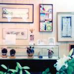 A view of the wall inside the Gallery Marjuli in Ocean Shores where M.M. Roes work was available until her death in 2006.