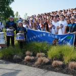 Chime In - Chimacum Band Boosters
Members of the Chimacum High School band pose for a photo with students from Arcadia High School in California, Appleton East High School in Wisconsin, and the Boca Raton Community High School in Florida, as part of the America 250 celebration in Washington, D.C.