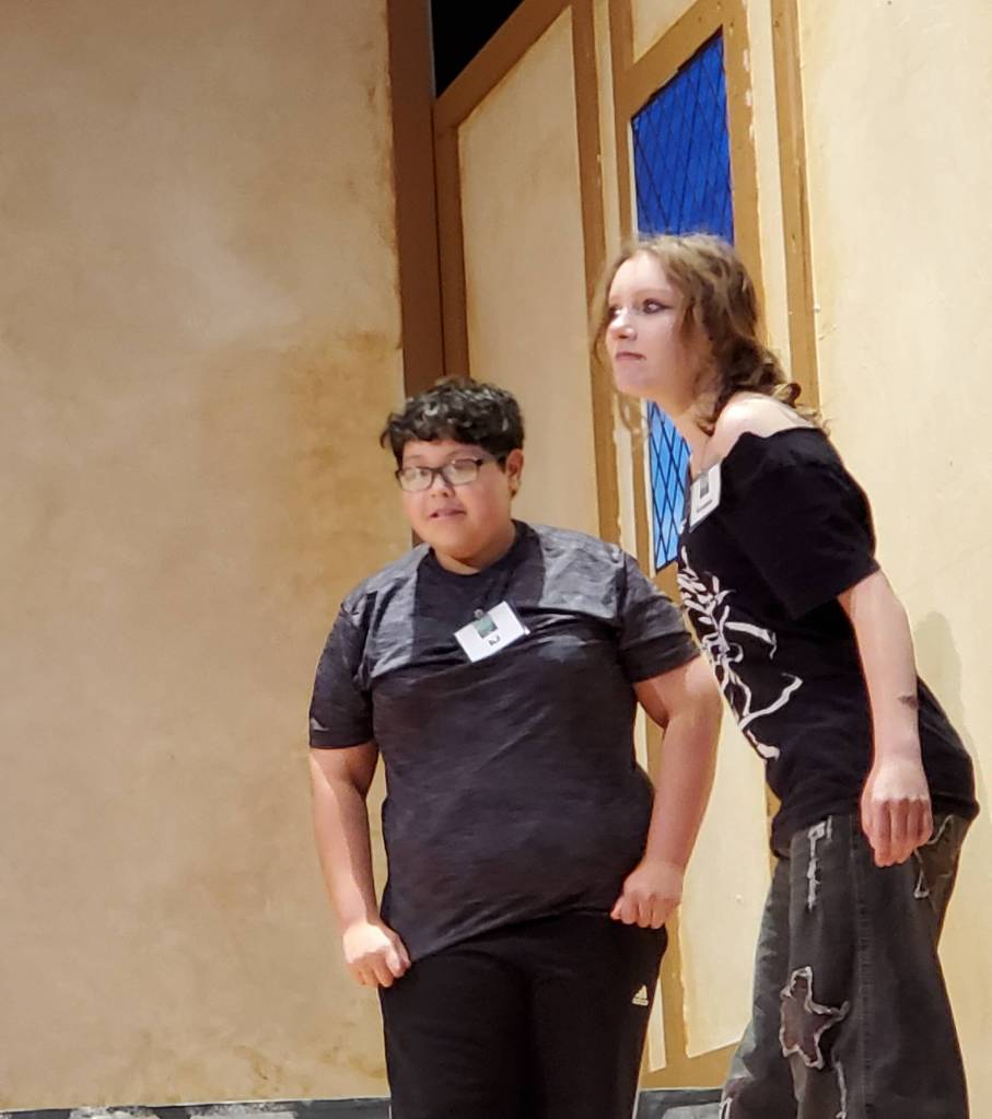 Andrea Watts / The Daily World
The inn staff and bard