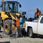 Grays Harbor Surfrider
On July 5, which is called the the dirtiest beach day of the year, volunteers with Surfrider and Jeeps 4 Clean Shores spent the morning picking up trash at Ocean Shores.