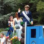 Andrea Watts / The Daily World
One of the floats in the Bear Festival parade featured the 2026 Royalty Court: Senior King Aiden Avila, Senior Princess Kyra Greenfield, Samantha Bachman, EllieRay Buechel and Corban Davis. This was the first time in two years that the Bear Festival has had a float, which was built by Max Walker, whose daughters are exiting Queen Zoey Walker and exiting Junior Royalty Ella Walker.