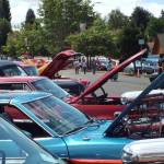 Andrea Watts / The Daily World
On Sunday, the block by the McCleary city hall was blocked off for the annual car show.